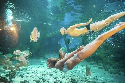 Фотосессия Юлии Ефимой для журнала "Плавание"